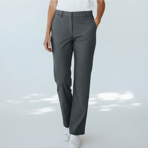 Stella McCartney Grey Wool Tailored Straight Leg Dress Pants Size IT 38 (6-8 Us)